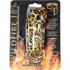 Wildfire 1/2 oz fashion leatherette holster and Quick Release Key Chain leopard black/orange